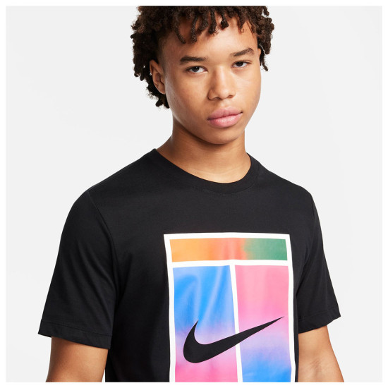 NikeCourt Ανδρική κοντομάνικη μπλούζα Dri-FIT Heritage T-Shirt NikeCourt Ανδρική κοντομάνικη μπλούζα Dri-FIT Heritage T-Shirt